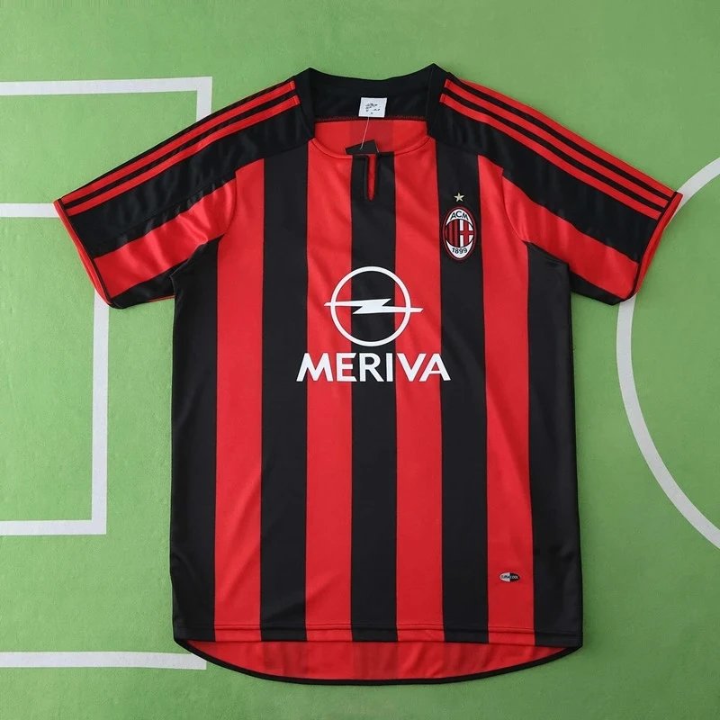 03/04 AC Milan Home Retro Shirt