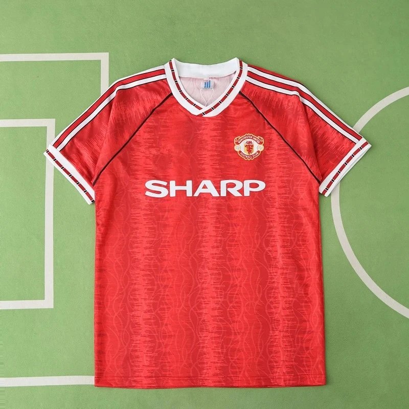91/92 Manchester United Home Retro Shirt