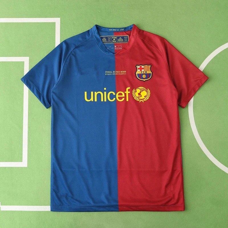 08/09 Barcelona Home Retro Shirt