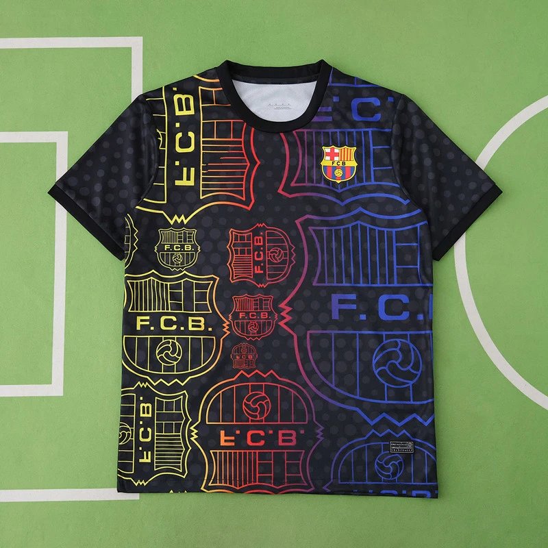 25/26 FC Barcelona Black Color Special Concept Shirt