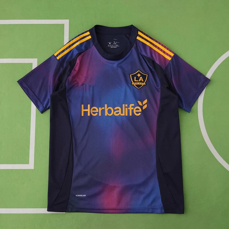 25/26 LA Galaxy Away Purple Shirt