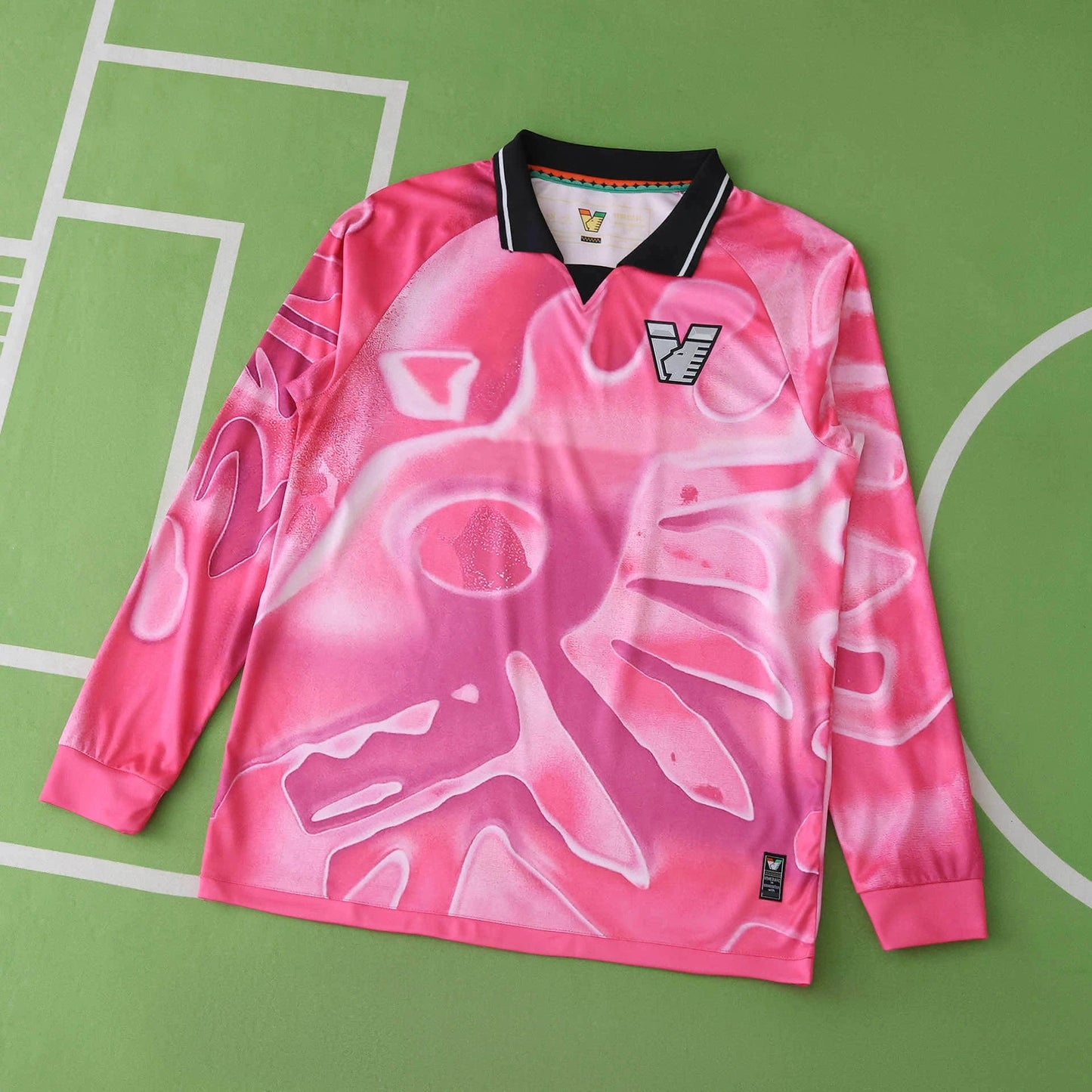 25/26 Venezia Pink Goalkeeper Long Sleeve Shirt