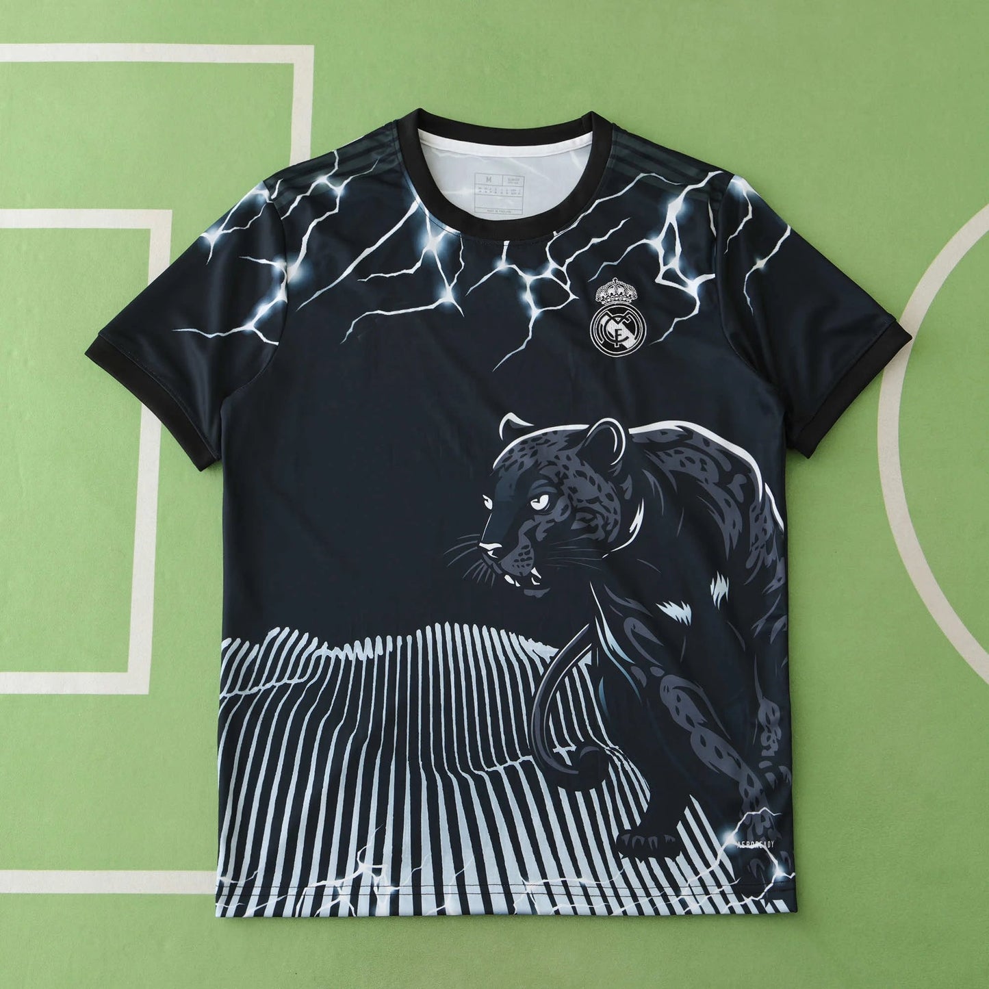 24/25 Real Madrid Leopard Black Gray Special Concept Shirt