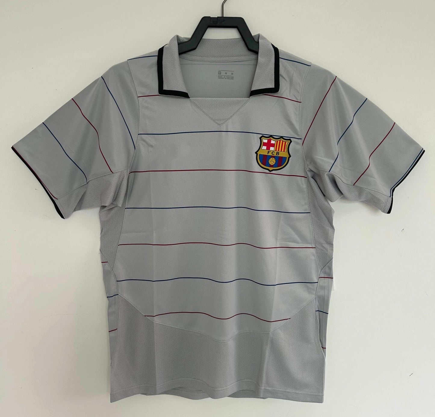 FC Barcelona 2003/2004 Grey Away Retro Shirt Grey