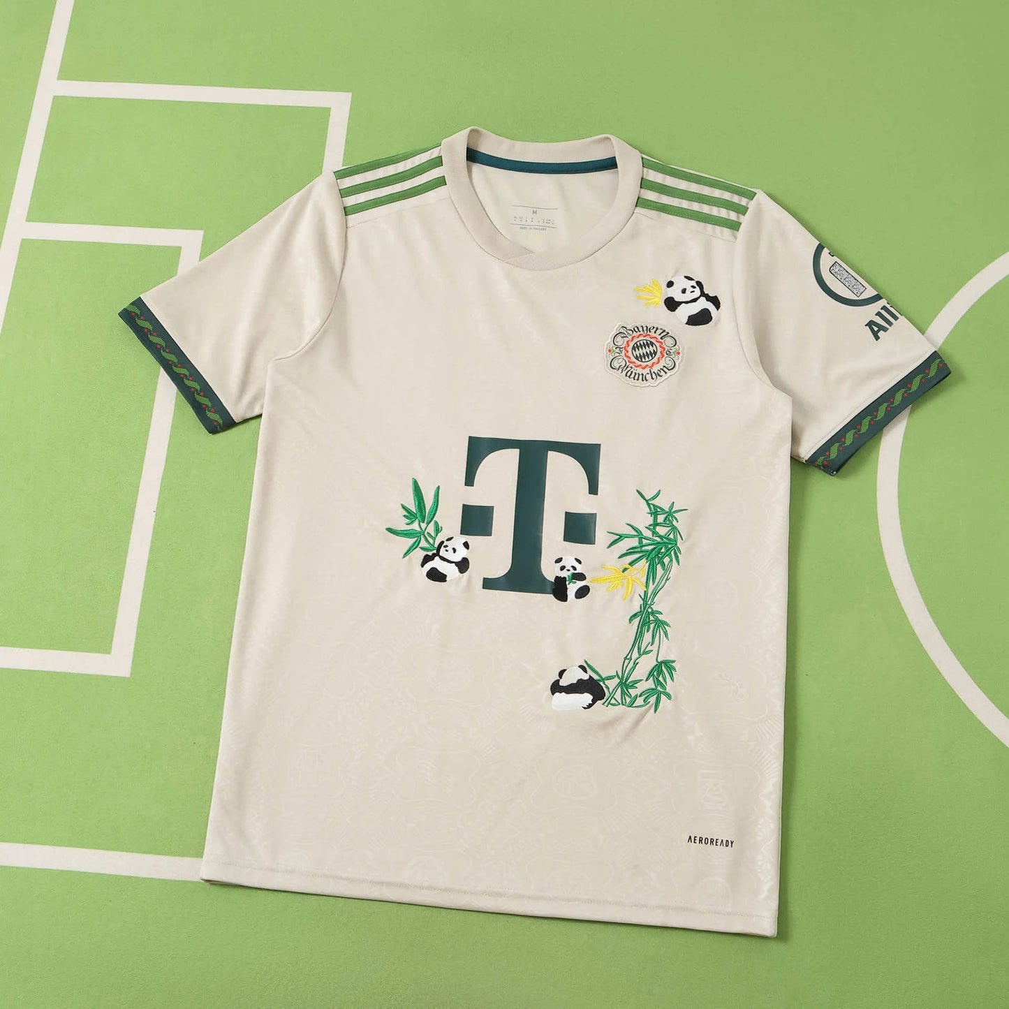 25/26 Bayern Munich Beer Festival Coffee Colour Embroidery Shirt