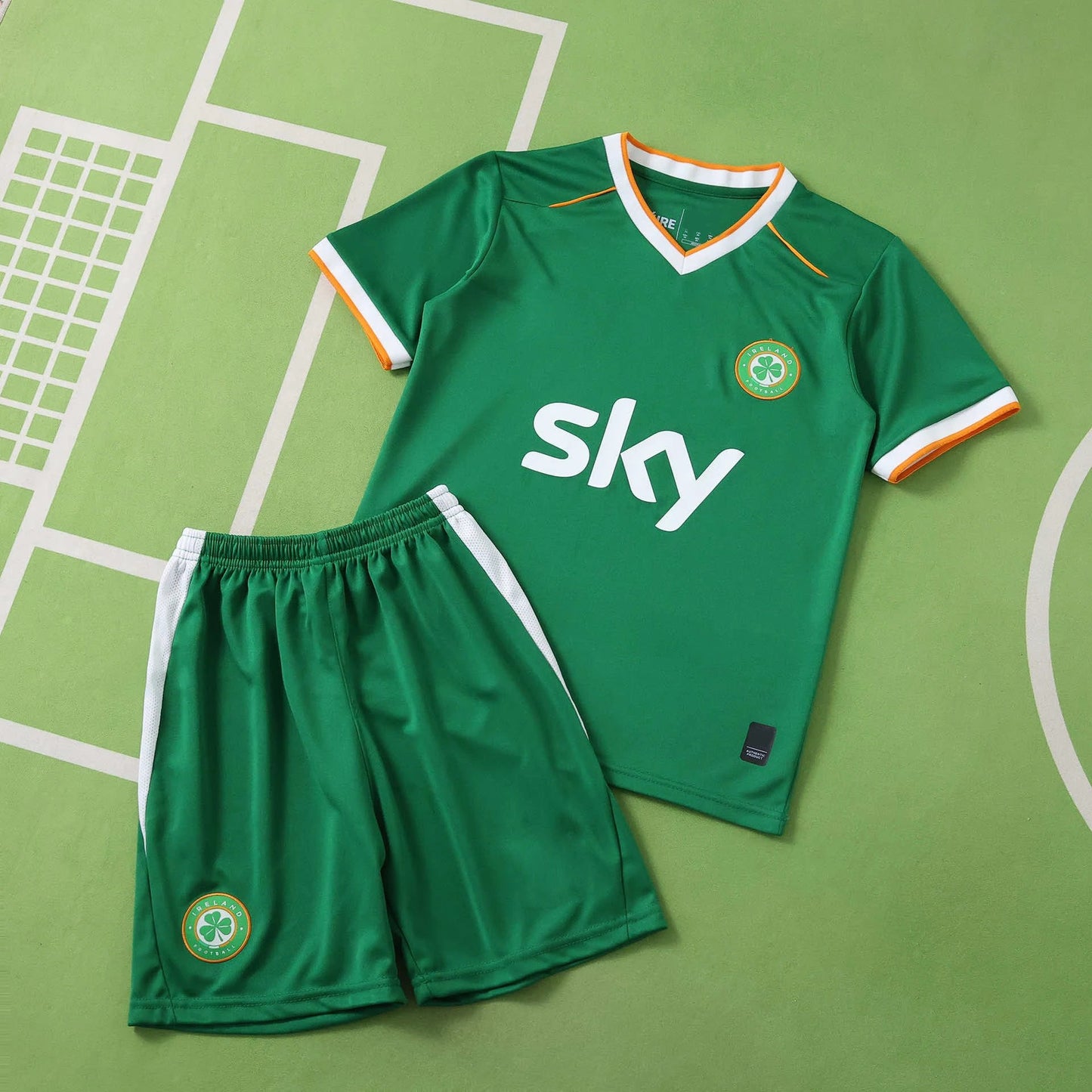 2026 World Cup Ireland Home Fan Version Youth Kit