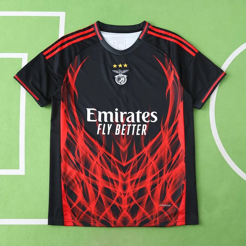 25/26 Benfica Black and Red Special Concept Shirt