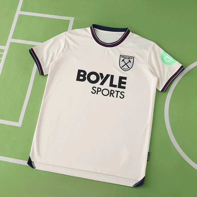 25/26 West Ham Away White Shirt