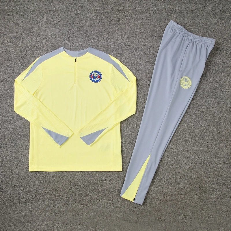 24/25 USA Light Yellow Training Tracksuit