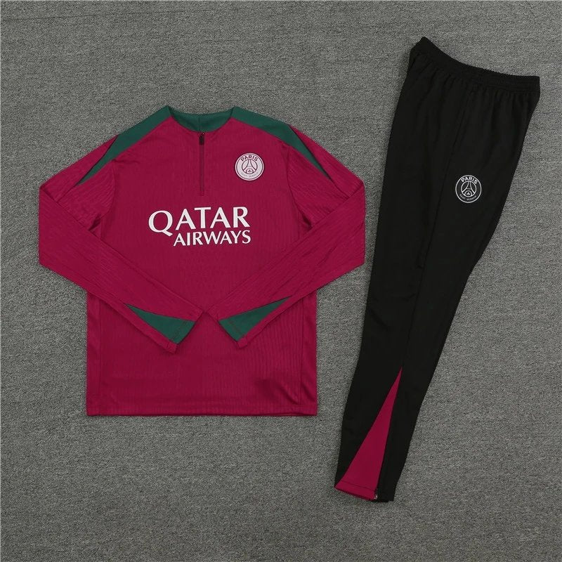 24/25 PSG Red and Green Training Tracksuit