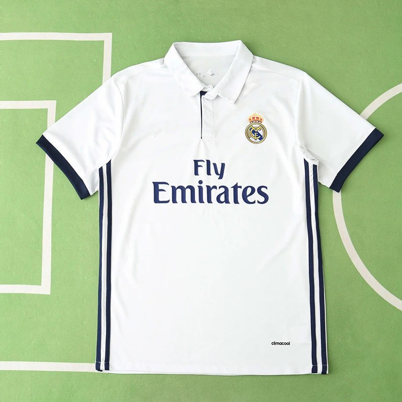 16/17 Real Madrid Home Retro Shirt