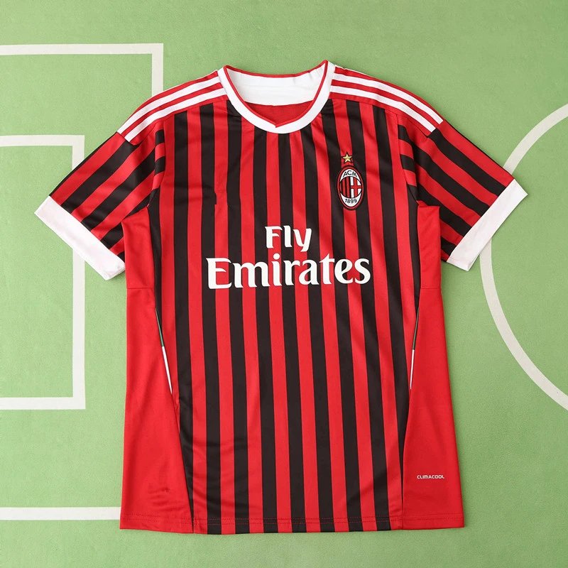 11/12 AC Milan Home Retro Shirt