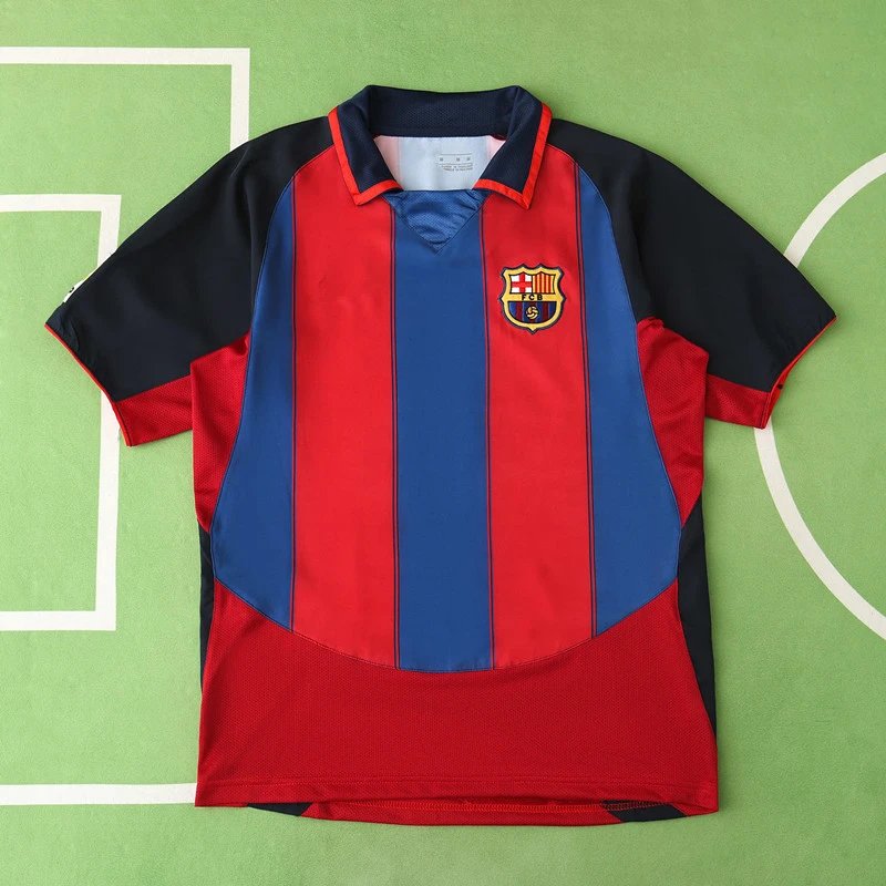 03/04 FC Barcelona Home Retro Shirt