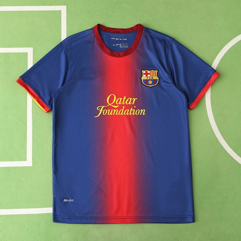 12/13 FC Barcelona Home Retro Shirt