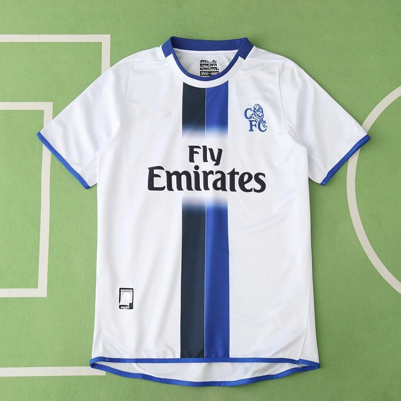 2003 Chelsea Away White Retro Shirt