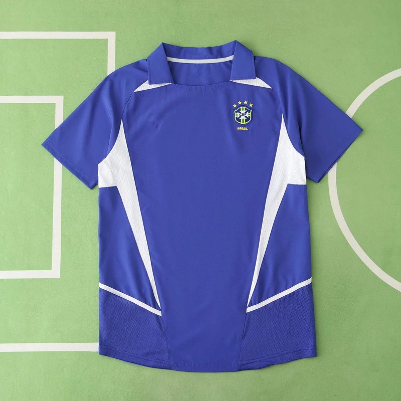 2002 Brazil Away Retro Shirt