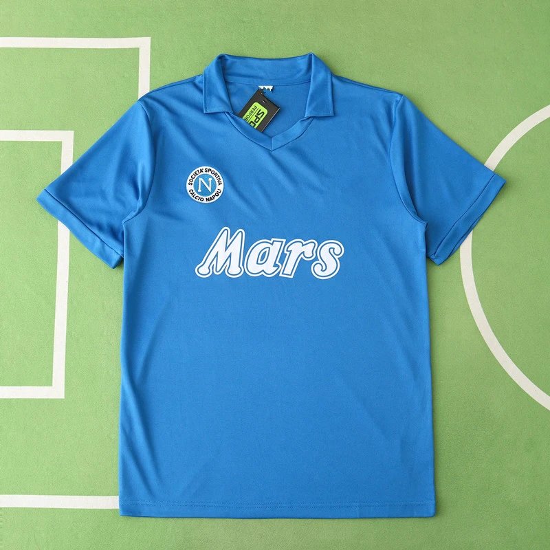 88/89 Napoli Home Retro Shirt
