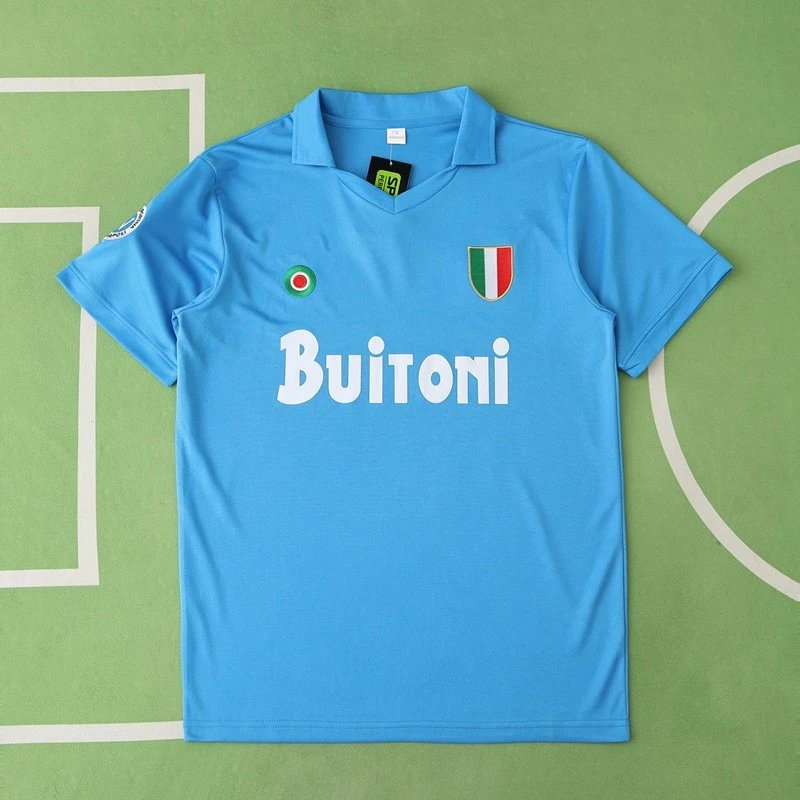87/88 Napoli Home Retro Shirt