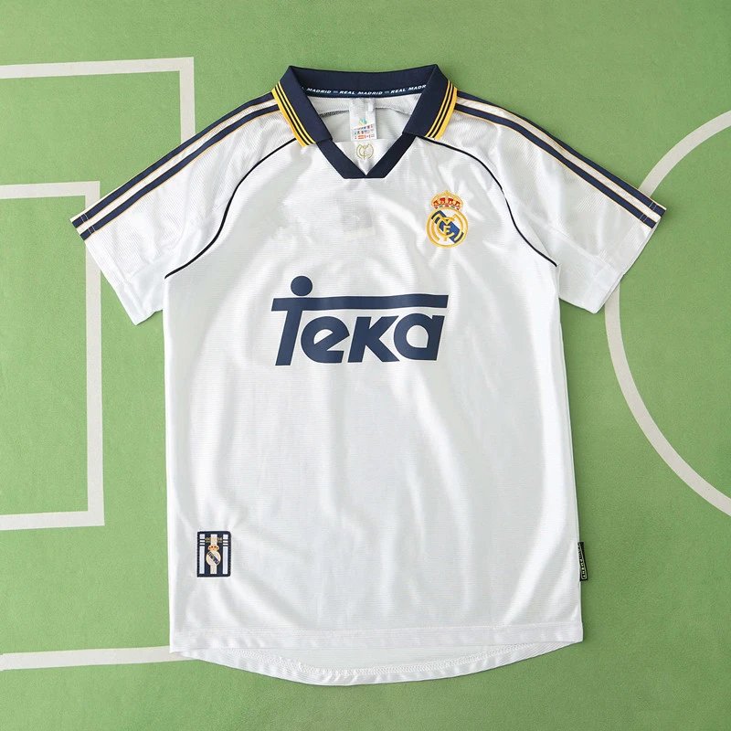 99/00 Real Madrid Home Retro Shirt