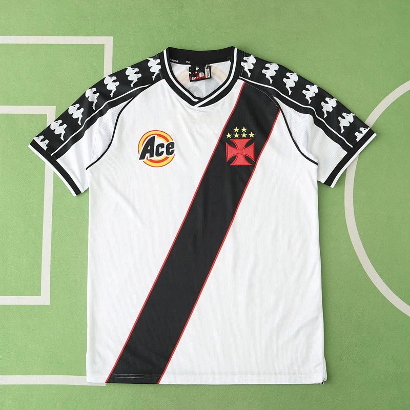 2000 Da Gama Home White Retro Shirt