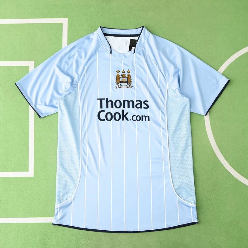 07/08 Manchester City Home Retro Shirt