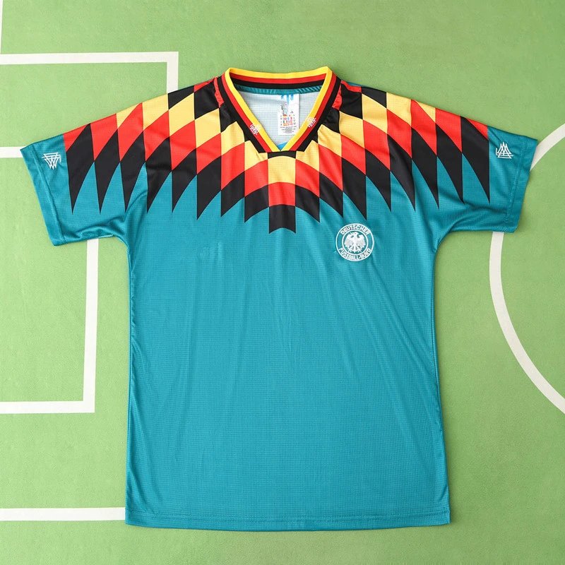1994 Germany Away Green Shirt