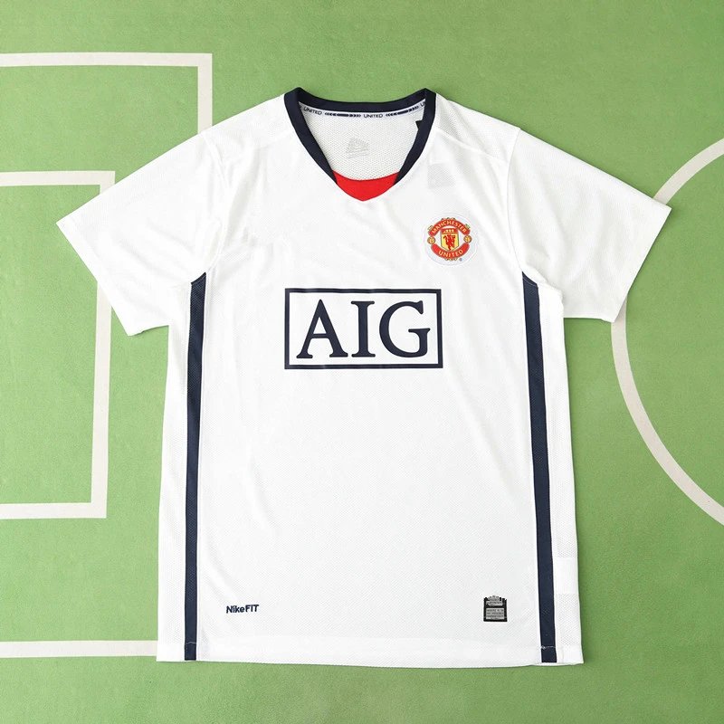 08/09 Manchester United Away Retro Shirt