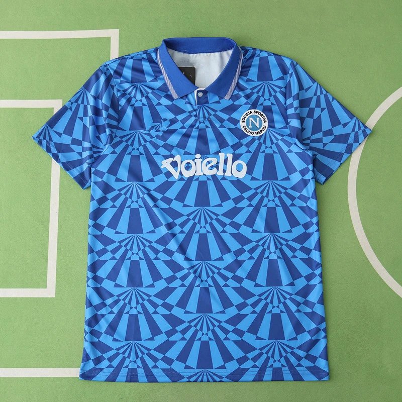 91/93 Napoli Home Retro Shirt