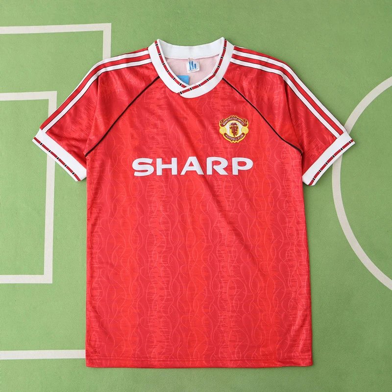 90/92 Manchester United Home Retro Shirt