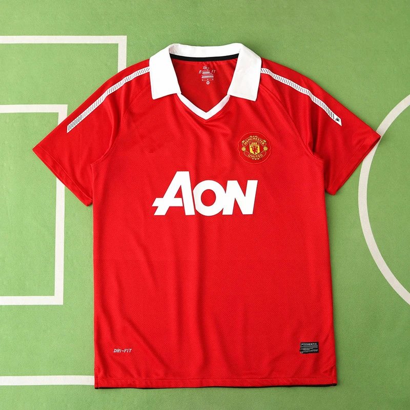 10/11 Manchester United Home Retro Shirt
