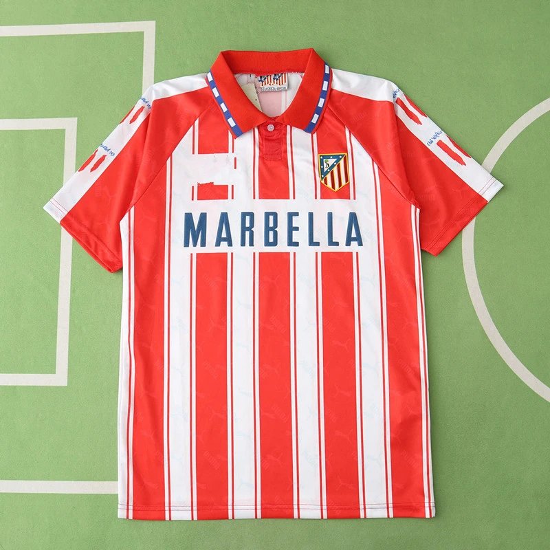 94/95 Atletico Madrid Home Retro Shirt