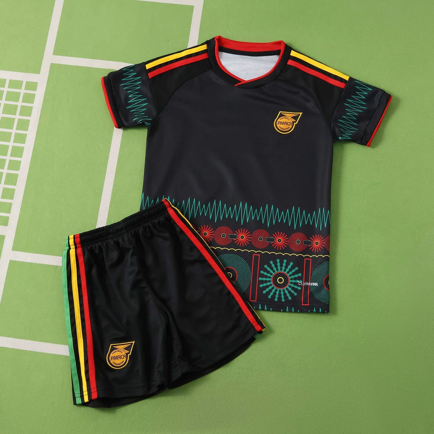 2026 World Cup Jamaica Away Fan Version Youth Kit