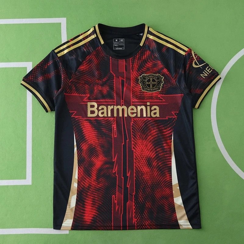 25/26 Bayer Leverkusen Black and Red Special Concept Shirt