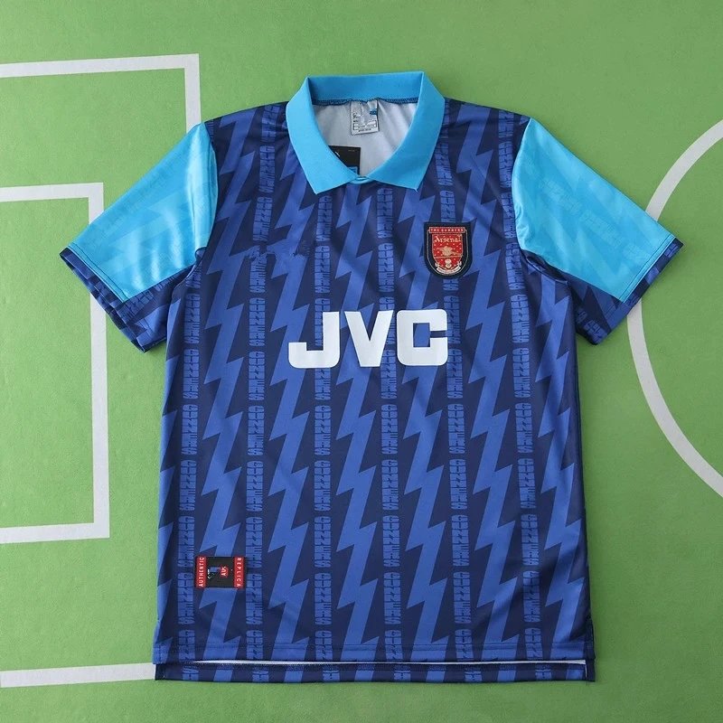 94/95 Arsenal Away Blue Retro Shirt