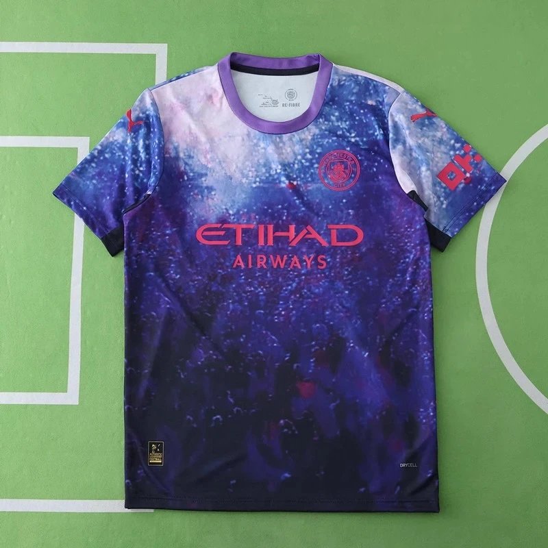 25/26 Manchester City Purple Starry Sky Special Concept Shirt