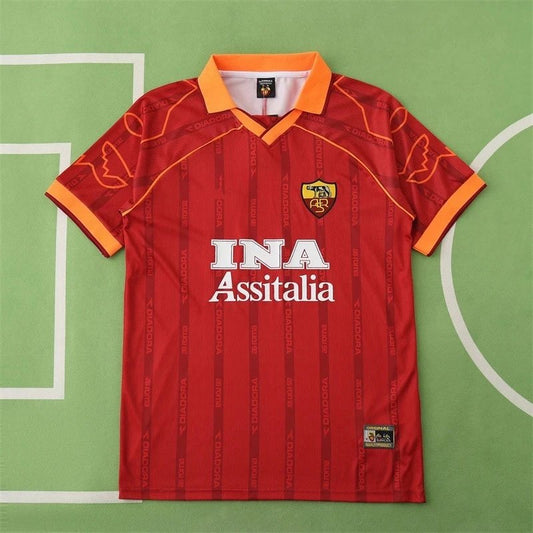 99/00 Roma Home Retro Shirt