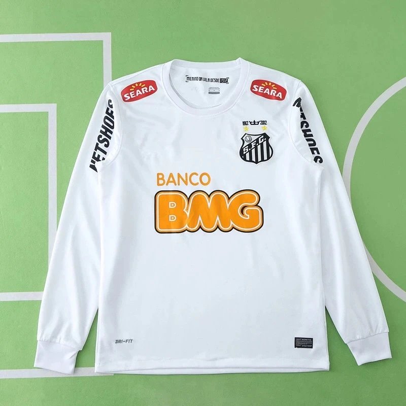 2013 Santos Home Long-Sleeved Retro Shirt
