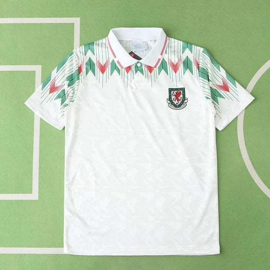 90/92 Wales Away White Shirt