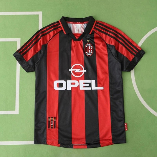 98/99 AC Milan Home Retro Shirt