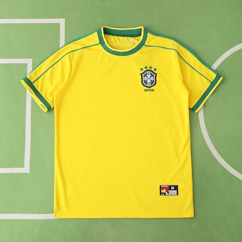 1998 Brazil Home Shirt