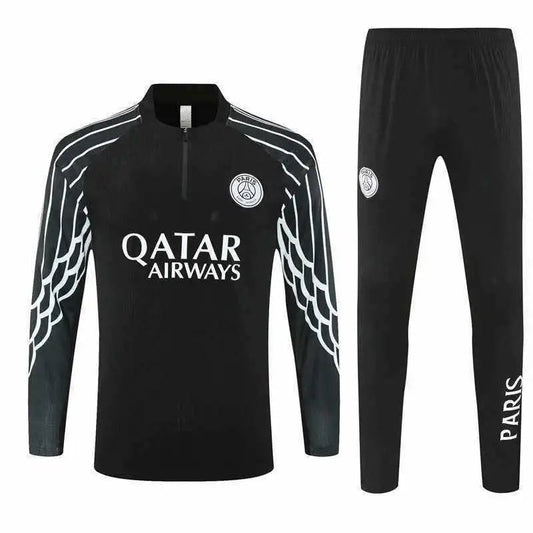 25/26 PSG Black and White Training Tracksuit