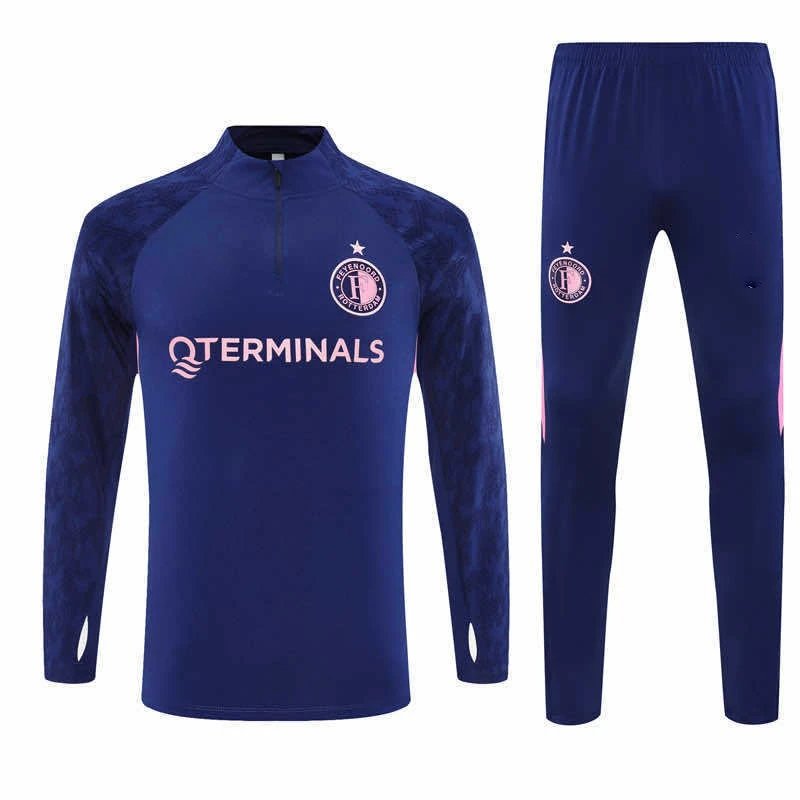25/26 Feyenoord Dark Blue Training Tracksuit