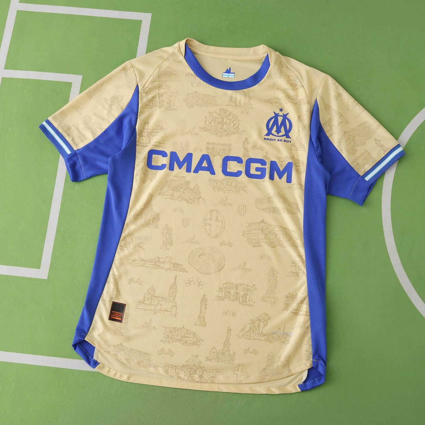 25/26 Marseille Yellow Player Edition Shirt