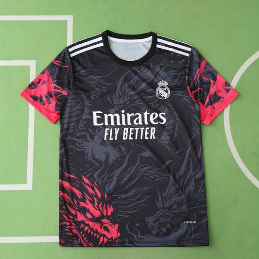 24/25 Real Madrid Black Pink Special Concept Shirt