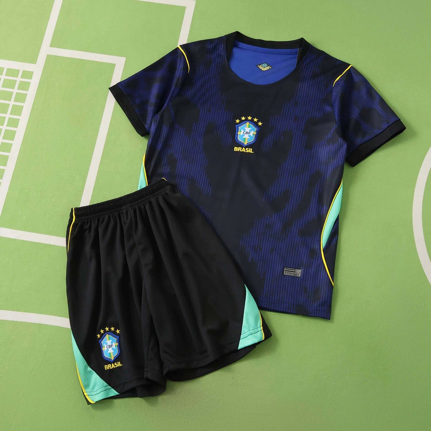 2026 World Cup Brazil Away Player Version Youth Kit