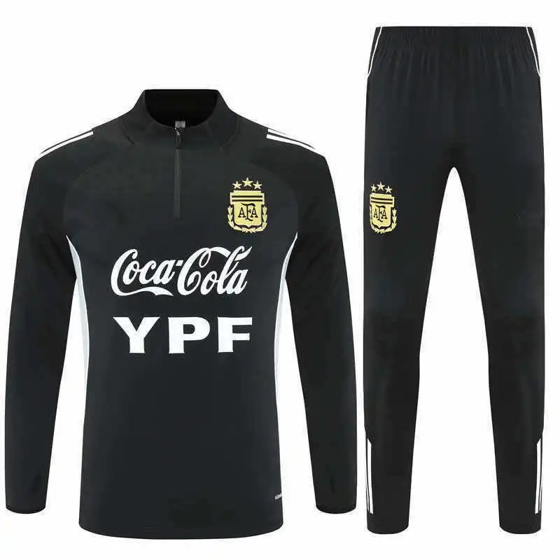25/26 Argentina Black YPF Training Tracksuit