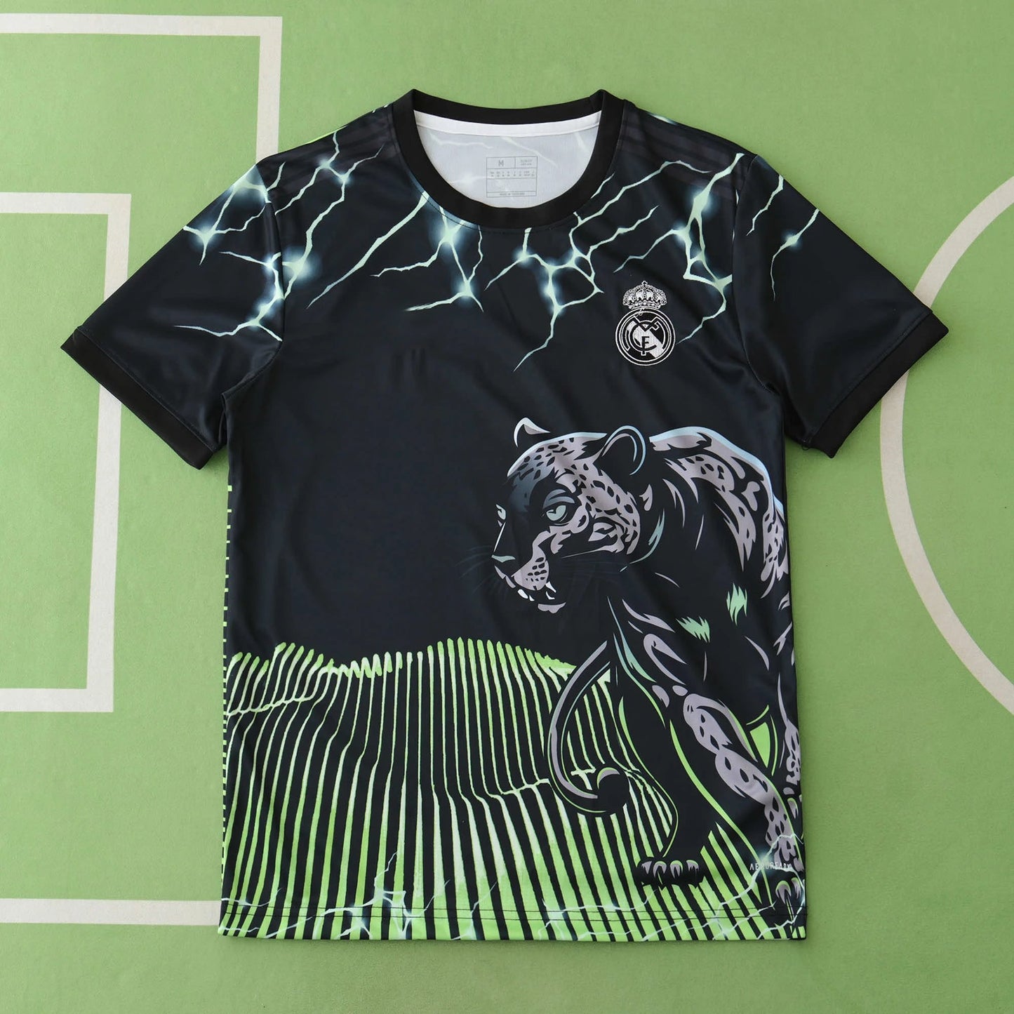 24/25 Real Madrid Black Green Leopard Special Concept Shirt