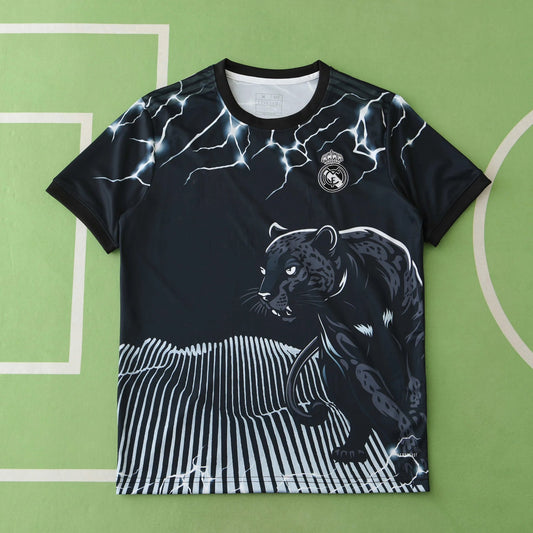 24/25 Real Madrid Leopard Black Gray Special Concept Shirt