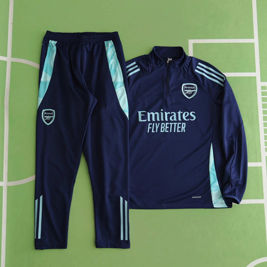 24/25 Arsenal Dark Blue Training Tracksuit