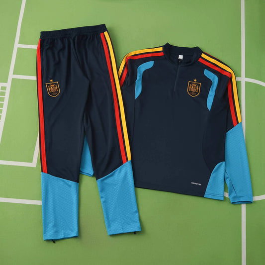 Mens World Cup 2026 Spain Tracksuit Quarter Zip